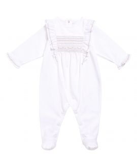 Pijama Bebe Niña Tartine et Chocolat Blanco Detalles Dorados