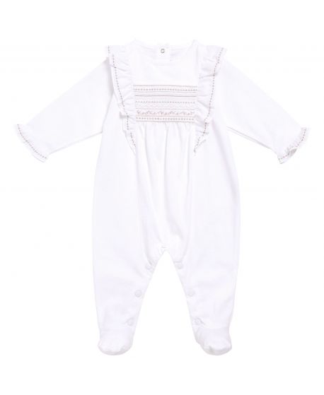 Pijama Bebe Niña Tartine et Chocolat Blanco Detalles Dorados