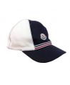 Gorra Niño Moncler Marino y Blanco