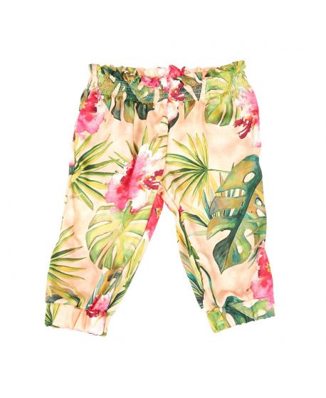 Pantalon Niña Microbe Floral