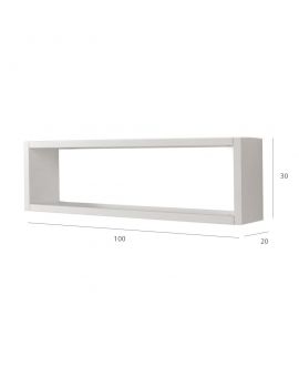 Estanteria Cubo Blanca 100 CM