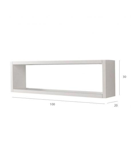 Estanteria Cubo Blanca 100 CM - Ro Infantil