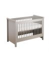 Cuna Bebe Poesie Gris 60x120