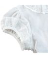 Camisa Bebe Niña Ro Infantil Batista Blanca