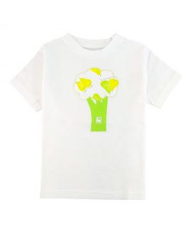 Camiseta Niño Al Agua Patos Verde Peras