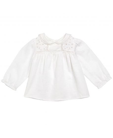 Blusa Bebe Niña Blanco Tartine et Chocolat