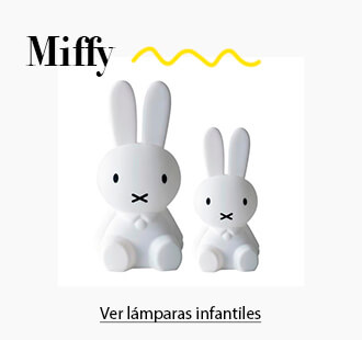 Lamparas miffy infantiles